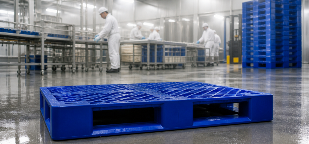 VOTRE USINE ALIMENTAIRE PERD DU TEMPS À CAUSE DE VOS PALETTES : Guide complet pour choisir le bon modèle selon le rack, le congélateur, le lavage et les audits